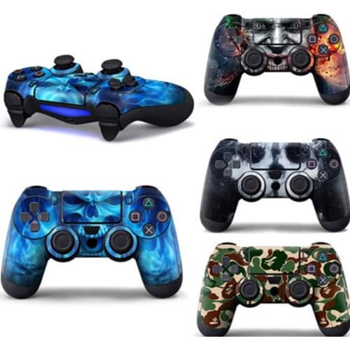 Controller Decal Skin Stickers Cover For PS4 Playstation 4 Game Accessories