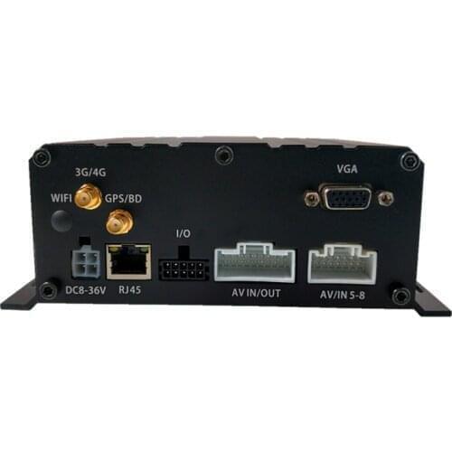 4g gps mdvr 6 channel 1080p H.265 HDD 1TB SD card128GB Vehicle Mobile DVR MDVR
