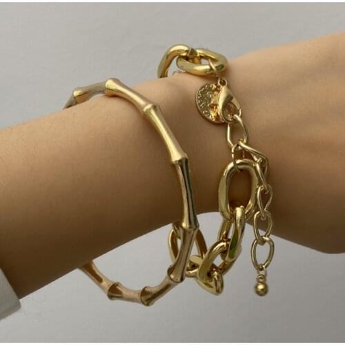 NANBO Golden Bracelets