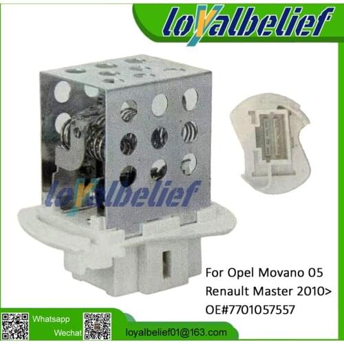Brand New Auto Heater Blower Control Resistor For Opel Movano 05 Renault Master 2010 7701057557 blower control resistor