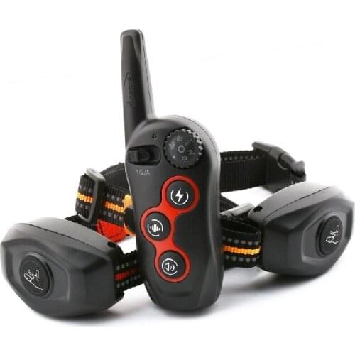 New Design 2 IN 1 Waterproof Remote Dog Training Collar & Anti Bark Collar 400M Rechargeable Dog Electric Collar Pet Product