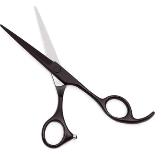 Customize Logo 5.5" 6" Hair Thinning Scissors Professional Hairdressing Shears Barber Cutting Scissors Black 1008 Japanese Steel