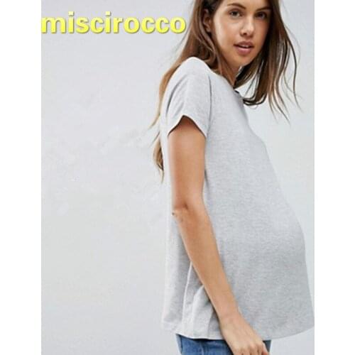 Pregnant Women Shirt Short Sleeved Maternity Clothing Summer Spring and Summer Modal Shirt T-shirt