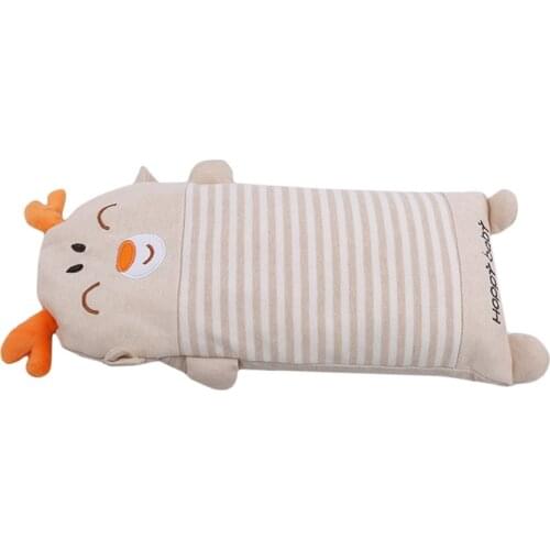 Ruiwjx Baby Pillow Buckwheat Cotton Pillow Children Cartoon Pillow Baby Pillow Anti-Flathead For Newborn
