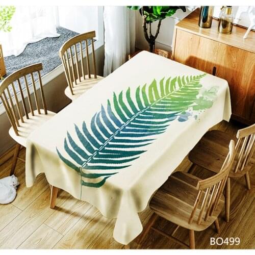 Modern Oval Dining Tablecloth Coffee Tea Table Cloth Cover Home Outdoor Decoration Rectangular Tablecloths Picnic Blanket