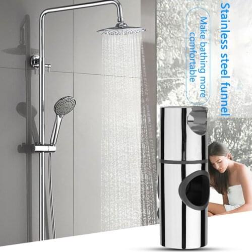 25mm ABS Chrome Replacement Shower Head Rail Slider Holder Adjustable Riser Bracket Rack Slide Bar Bathroom Faucet Accessories