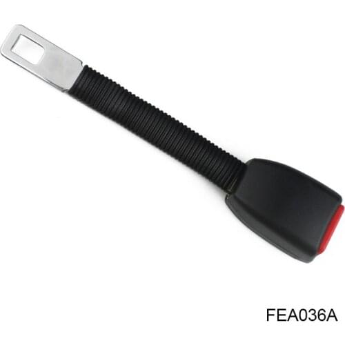 Hot Sale Car Seat Belt Extender Seatbelt Extention Safe Belt Extender Black Type B (Tongue 25mm) FEA036A