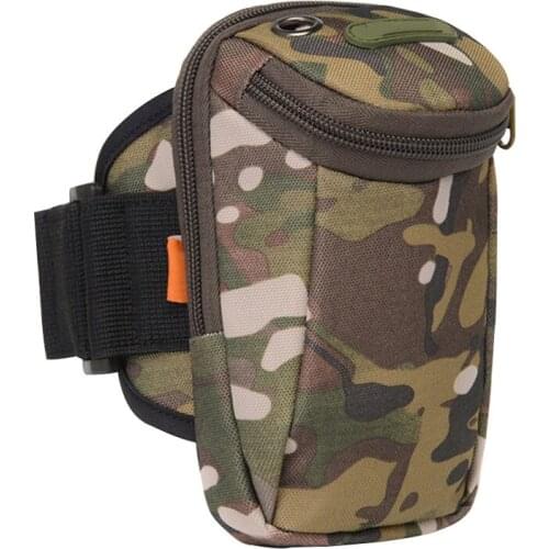 Outdoor Tactical Universal Holster Military Molle Arm Bags Wallet Pouch Purse Phone Case With Zipper For Phone