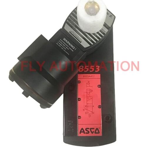 VCEFCM8553A417 8553A417 ASCO 8553 series 1/2" Aluminum Balanced Poppet High Pressure Fluids Solenoid Valve