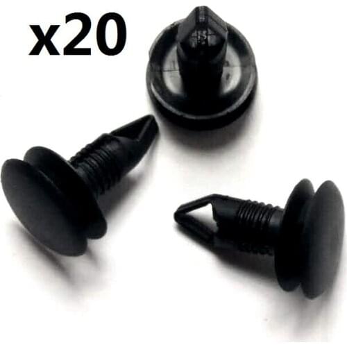 20pcs Screw Interior Fastener Rivet Clip Retainer For Mazda MX6 / 626 For Ford For Mitsubishi OEM B101-68-252-00