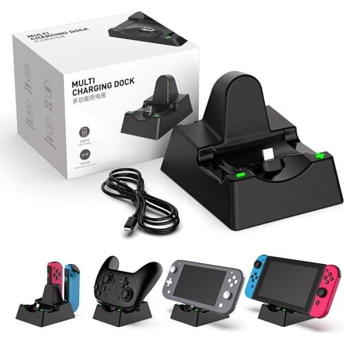 Charging Dock Station for Nintendo Switch Joy-pad with a USB Type-C Charging Cord Switch Controller Charger Charging Dock Stand