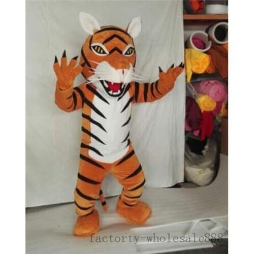 New Tiger Animal Mascot Costume Event Cheerleading Halloween Party Cosplay Dress Interesting Funny Cartoon Character Clothing