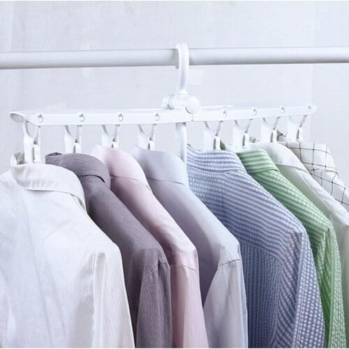050 Multifunctional rotary clothes hanger windproof coat hanger reversible clothes hanger portable clothes rack