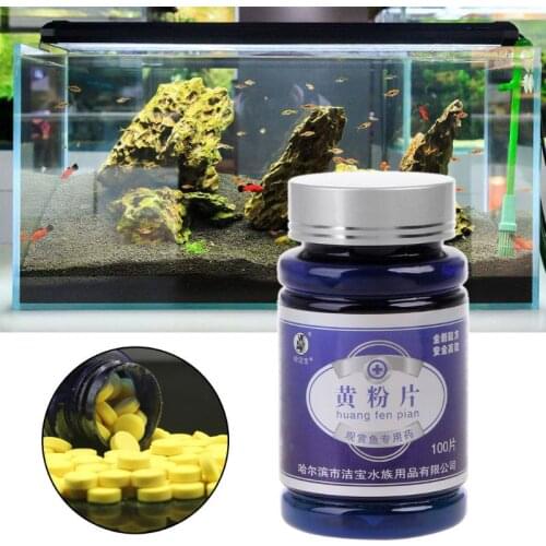 100pcs Fish Antibiotics Medicine For Injured Rotten Fin Drugs Prevent Infection