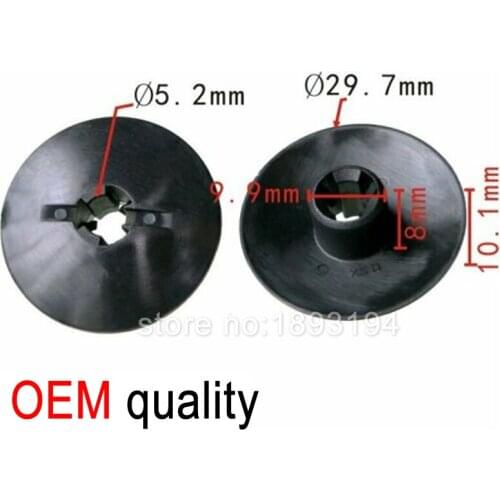 100x / 500x OEM Wheelhouse Liner Retainer for GM 94530387