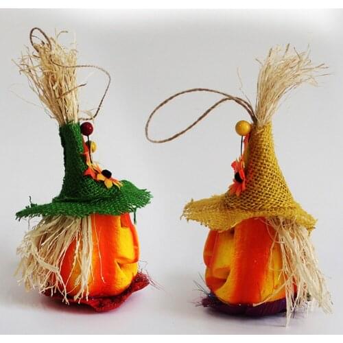 2021 Halloween Vintage Pumpkin Light Lamp Party Hanging Decor LED Lantern Easter Supplies Hollow Night