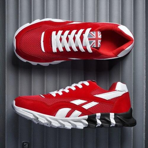 Hot Sale Light Running Shoes Comfortable Casual Mens Sneaker Breathable Non-slip Wear-resistant Outdoor Walking Men Sport Shoes