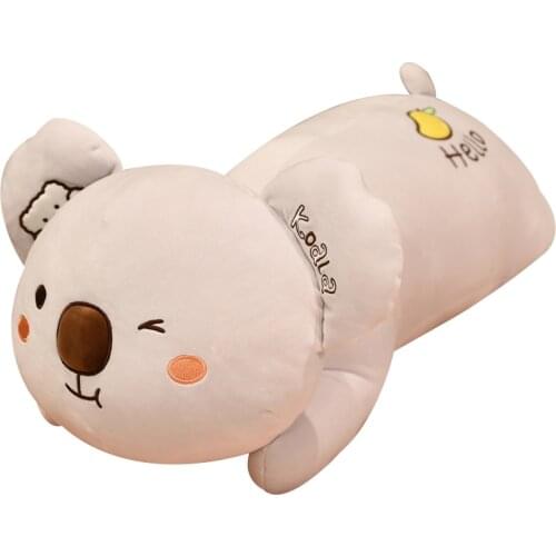 Nice 1pc 50/70/90CM Huggable Cartoon Soft Animals Plush Pillow Stuffed Duck/Koalas/Elephant/Rabbit Toys Big Bed Sleep Girls Gift