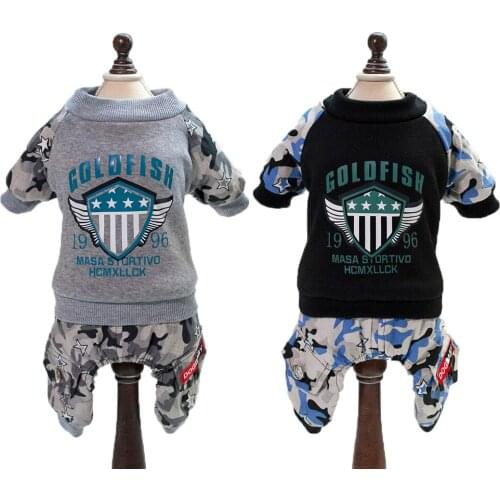 New Dogbaby Pilot Style Cotton Pet Dog Winter Coat Two Color Selection From S to XXL New Dogs Warm Clothing