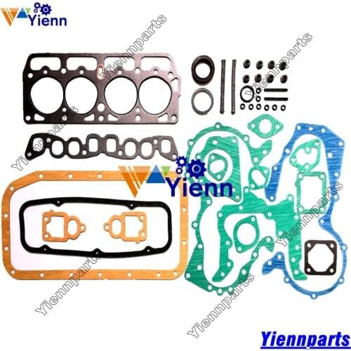 For Toyota 4P 3P Full Gasket Kit 04111-78002 With Head Gasket For TOYOTA Forklifts 2FGL-7 2FGL-9 3P Gasoline Engine Repair Parts