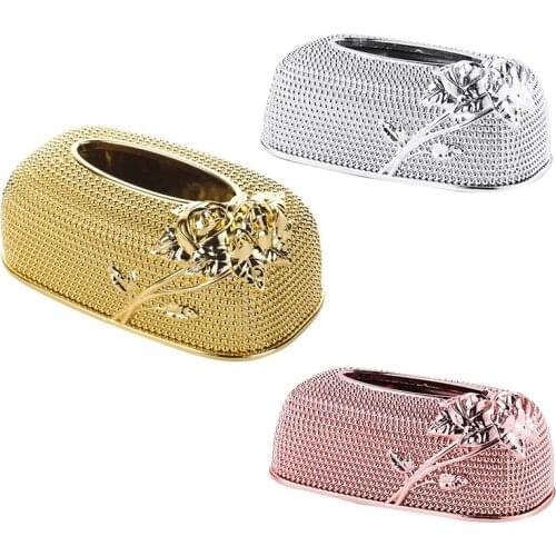 Tissue Box Simple Pumping Tray Napkin Tray Hotel Living Room Household Pumping Tray