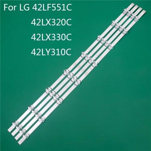 LED TV Illumination Part Replacement For LG 42LF551C 42LX320C 42LX330C 42LY310C LED Bar Backlight Strip Line Ruler DRT3.0 42 A B