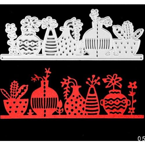 DIY Flowers and Plants cutting dies stencils embossing card for scrapbooking card album decorative metal crafts