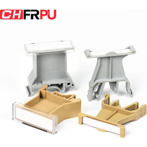 2PcsDIN Rail type marker Terminal Block Accessories B1 and B2 UBE/D Terminal Strip Marker Carriers Marking Different Print Label