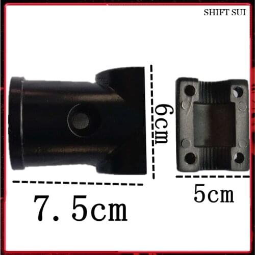 Aluminum Press Block Handle Fixing Bracket Aluminum Cover Closed Support Cover Press Block for Harley Electric Vehicles