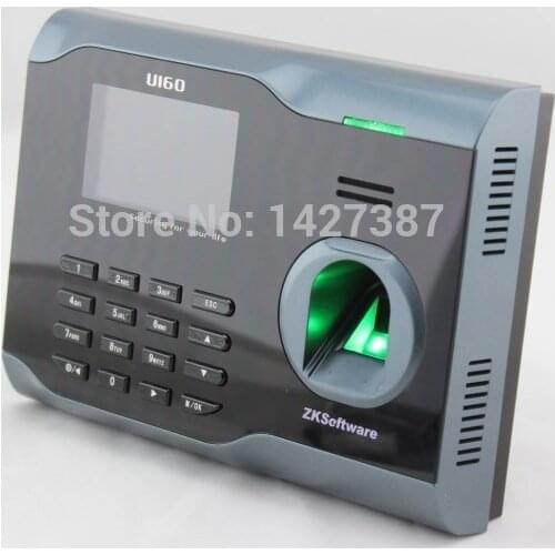 U160 WIFI TCP/IP Biometric Fingerprint Time Clock Recorder Attendance Employee Electronic English Punch Reader Machine