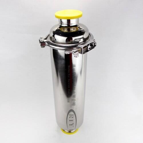 Long 375mm Tri Clamp Inline Strainer with 51mm Body 304 Stainless Steel