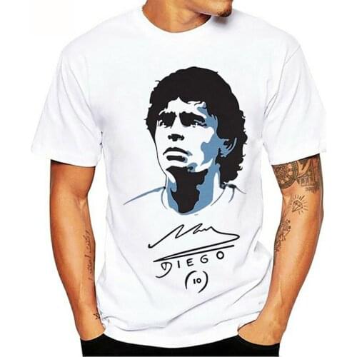 Diego Maradona 3D Printed T-Shirt Men Women Fashion Streetwear Oversized Crewneck Short Sleeve T Shirt Harajuku Tees Tops Unisex