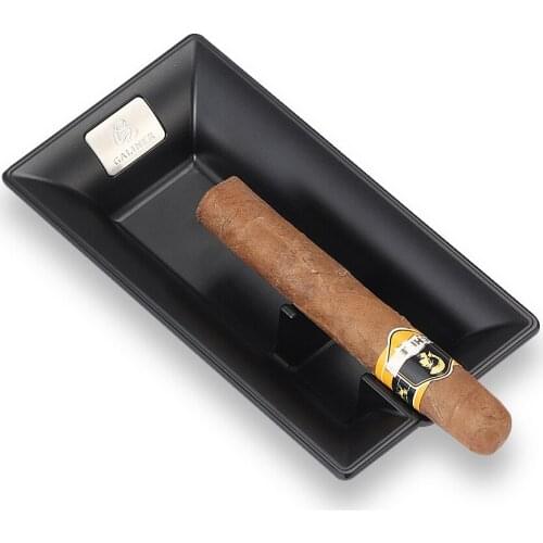 GALINER Metal House Cigar Ashtray Accessories Home Cigar Ashtrays Portable Travel Smoking Ash Tray Tobacco Tool