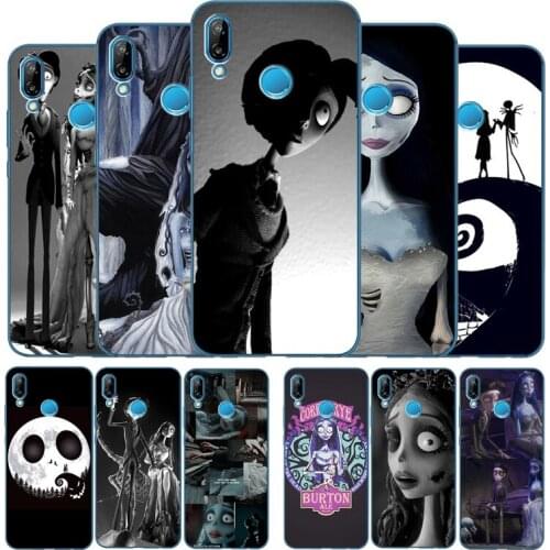 Corpse Bride Soft Silicone Phone Case For Huawei P9 P10 P20 P30 P40 LITE P20 P30 P40 PRO P smart Y6 Y7 Y9 Prime nova 3i