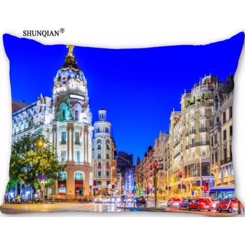 New Madrid Pillow Case Custom Wedding Pillowcase Cover Cases Gift Zippered Rectangle Pillow Case 18-1-30