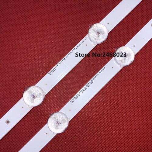 New Kit 3pcs 12/13LED 76CM LED strip for Samsung UH40H6203AF 2013SVS40 LM41-00001V LM41-00001W BN96-28766A BN96-28767A