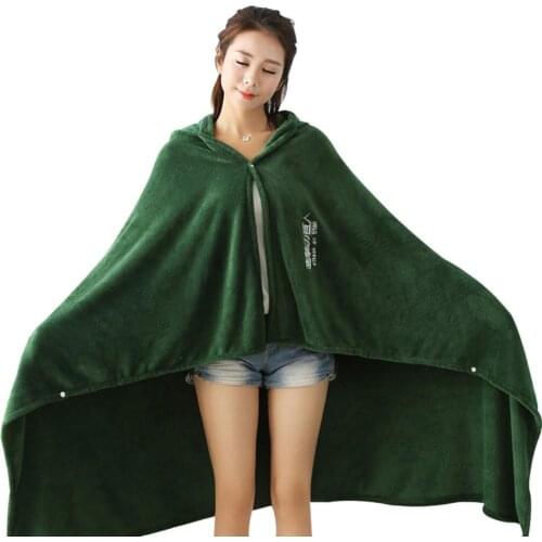 Attack on Titan Blanket Cloak Shingeki No Kyojin Survey Corps Cloak Cape Flannel Cosplay Hoodie