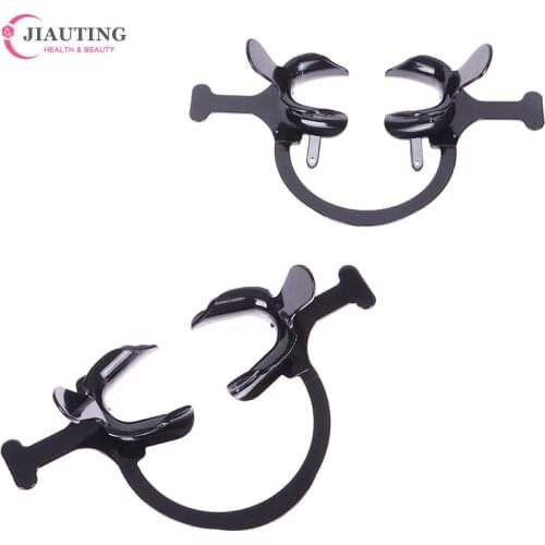 Plastic Cheek Lip Retractor Hot Sale C Type Mouth Opener Dental Orthodontic Clear Color 118*90*20mm Medical Home Safe Use 1PC