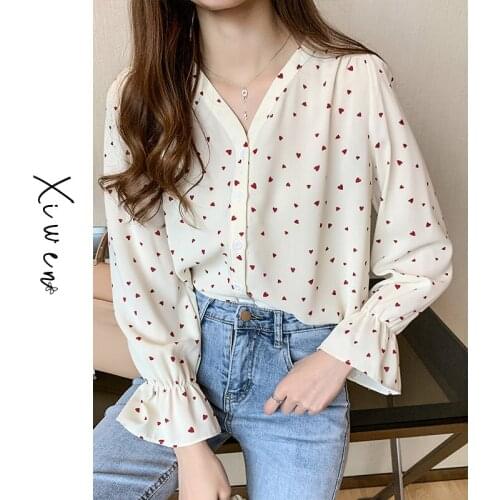 Polka Dot Shirt Womens New Early Spring Top Long Sleeve Design Sense Niche Lightly Mature Chic Chiffon Shirt