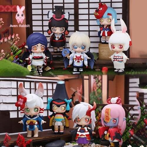 Kira Pika Onmyoji and Baby Game Blind Box Toys Guess Bag Caja Ciega Blind Bag Toy Anime Figures Cute Model Birthday Gift Kawaii