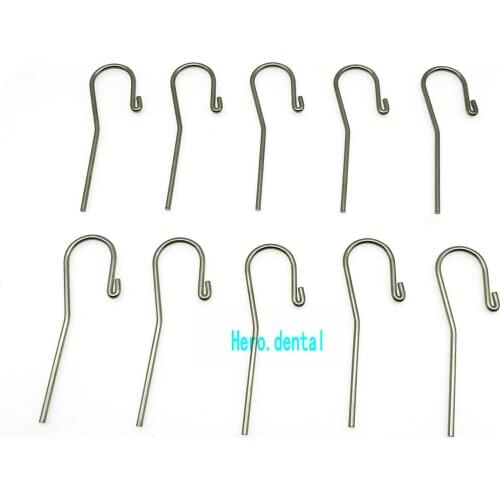 10 pcs tools for dentist dental equipment and instrument for teeth whitening dental lip hook for apex locator