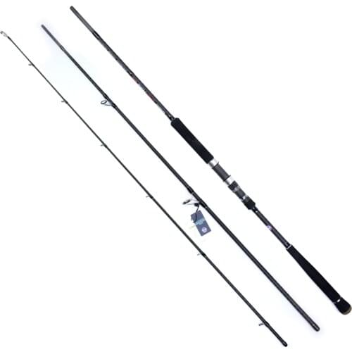 Fishing rod FUJI guide ring three sections shore cast iron plate pole wave climbing rod cross carbon fiber cloth 2.7/3.0/3.3m