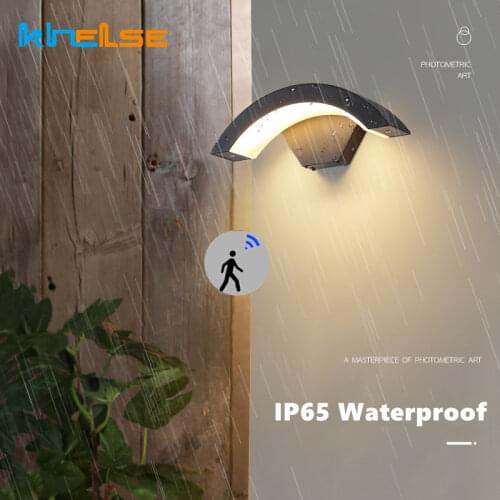 Outdoor Waterproof LED Wall Lamp Walkway Front Door Garden Porch Wall Light Modern Indoor Corridor wall sconce Lighting Fixture