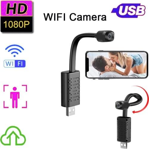 1080P Smart Wifi Mini Camera Night Vision USB Motion Detection Mini Cam Home Security Real-time Surveillance Camcorder