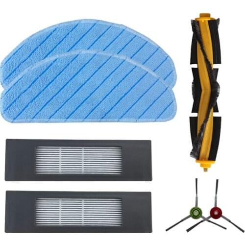 For ECOVACS T9 Max AIVI Robot Vacuum Cleaner Replacement Accessories Main Brush Side Brush HEPA Filter Part
