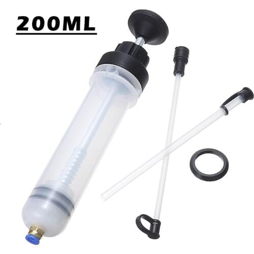 1set Motorcycle Fluid Extraction Air Pump Filling Syringe Oil Extractor Automotive Polypropylene Construction Car Accessories