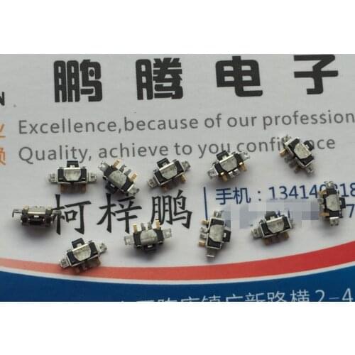10PCS/lot Yuanda DIP touch switch 2*4*3.5 mobile phone side button Samsung smart phone power button power button