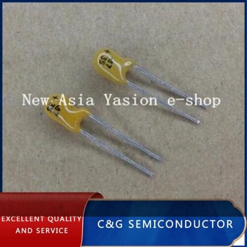 20pcs 35V 0.47UF 474 DIP2 DIP tantalum capacitor ZJ