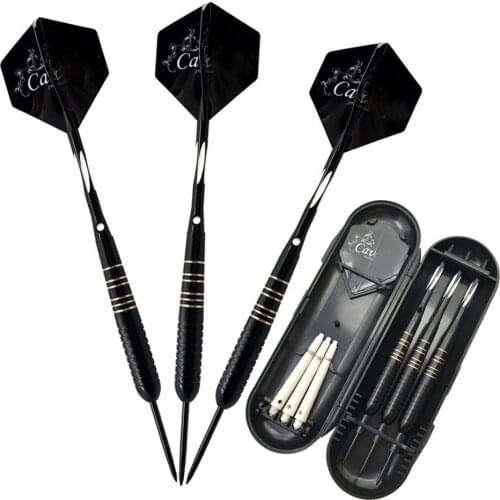 3 Pieces of Darts 23 Grams Soft Game Electronic Darts Needle Black Engraving Pole Dart Box Set Outdoor Activities Darts