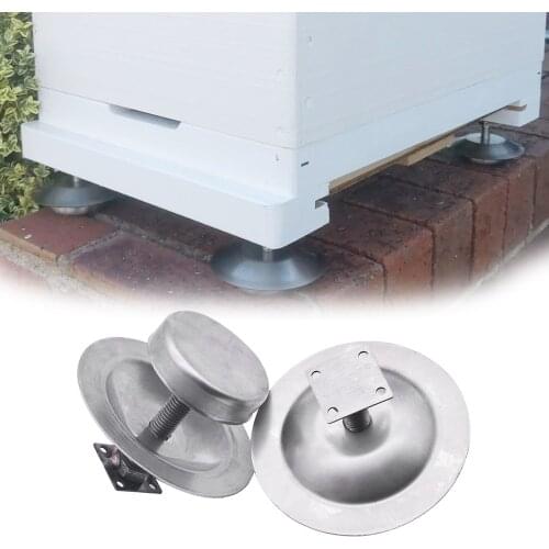 4Feet/Set Stainless Steel Beekeeping Ants Proof Hive Feet Beehive Stand Bee Hive Tools Goods For Beekeeper Supplier Equipment